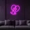 Scribble Dog Heart Neon Sign - Imprint Now - NZ