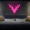 Abstract Deer Neon Sign - Imprint Now - NZ