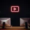 Youtube Play Button Neon Sign - Imprint Now - NZ