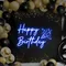 Happy Birthday Cheers Neon Sign - Imprint Now - NZ