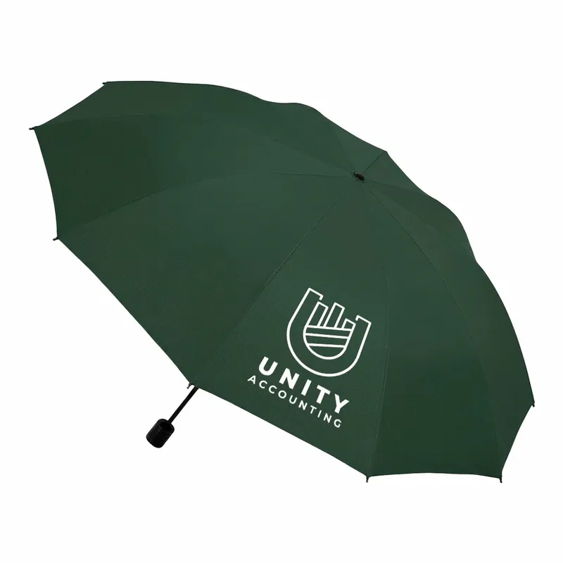 Auto Folding Umbrella - 107 cm Arc - Imprint Now - NZ