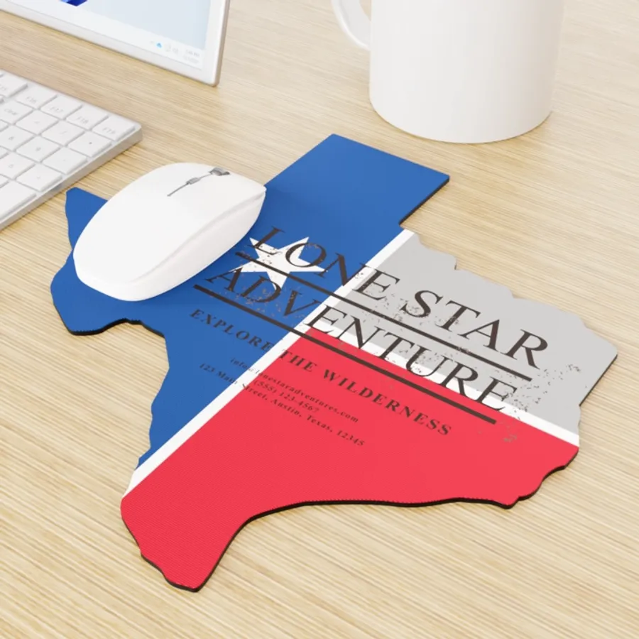 Custom Shape Die Cut Mouse Pad - Imprint Now - NZ