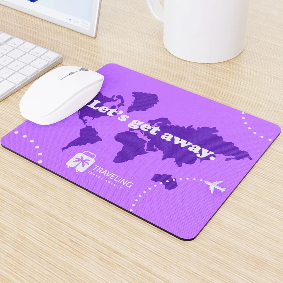 Custom Printed Rectangular Mouse Pad - Imprint Now - NZ