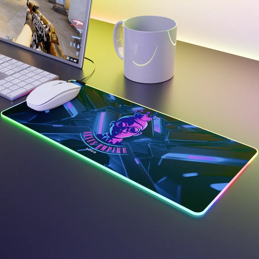 Custom RGB LED Mouse Pad - Imprint Now - NZ
