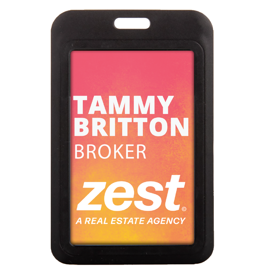 Full Colour Printed Plastic Holder - Imprint Now - NZ