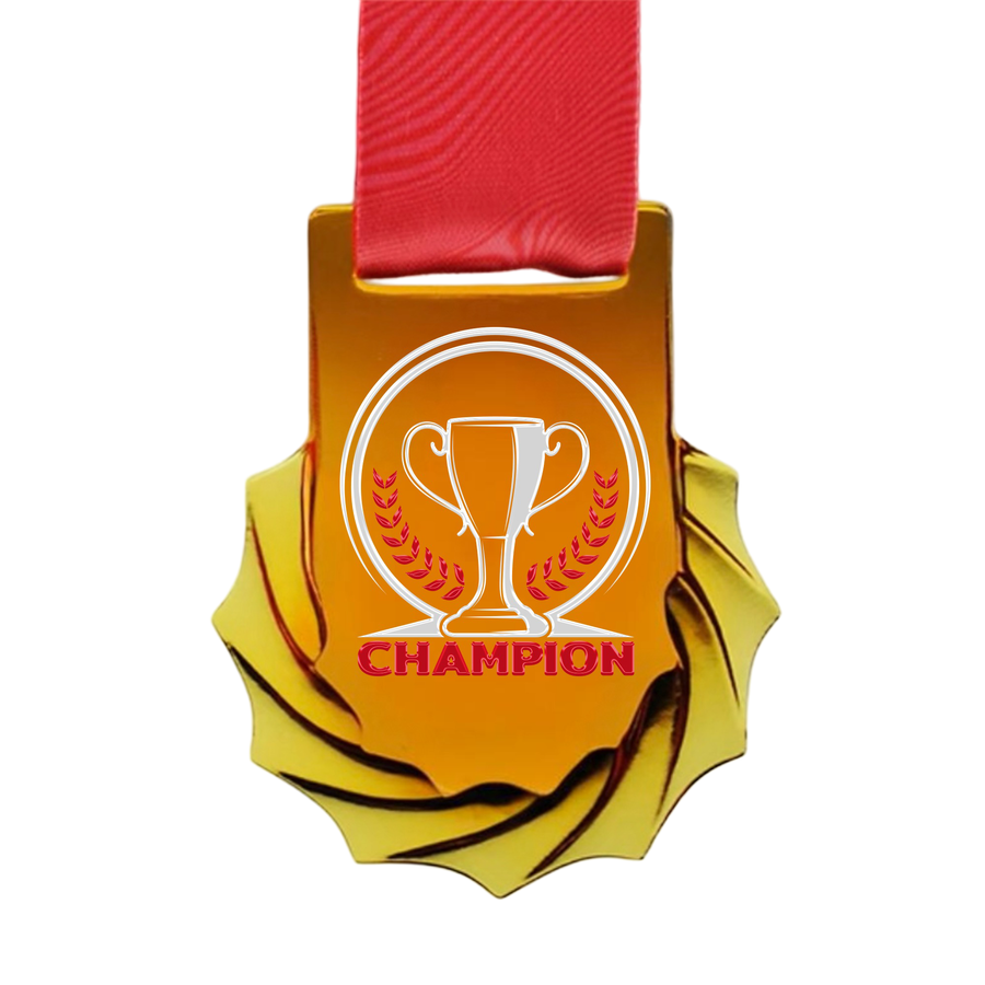 Wave Glass Medal - Imprint Now - NZ