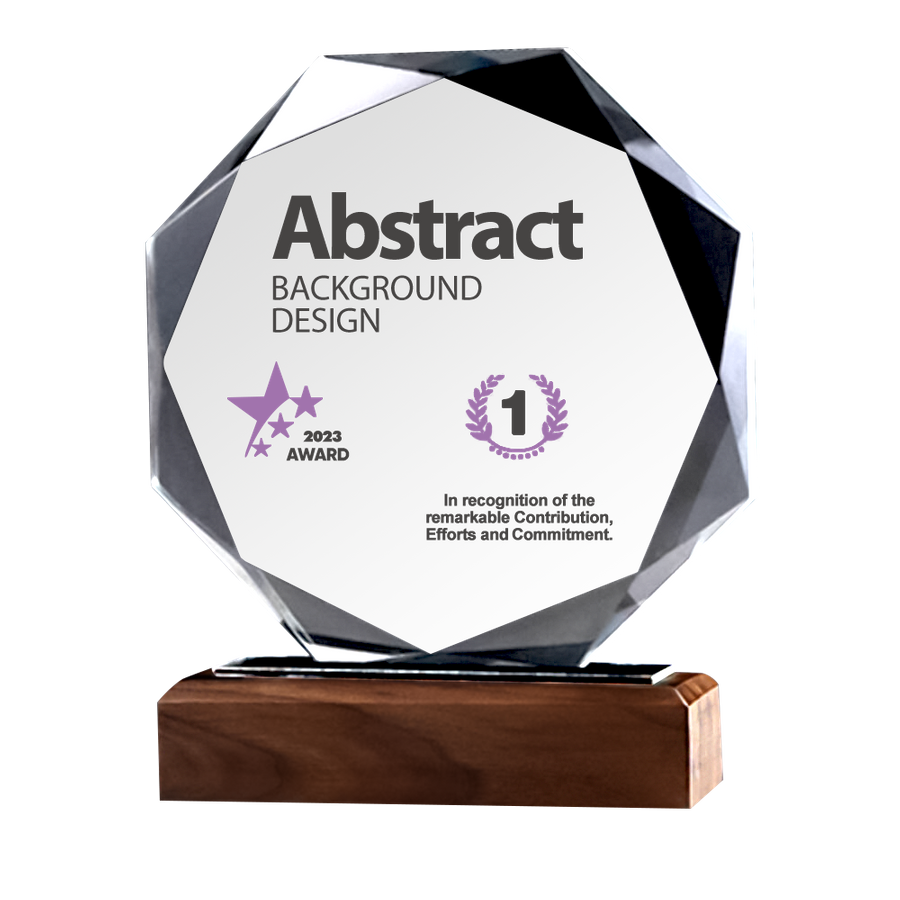 Magnitude Crystal Trophy - Imprint Now - NZ