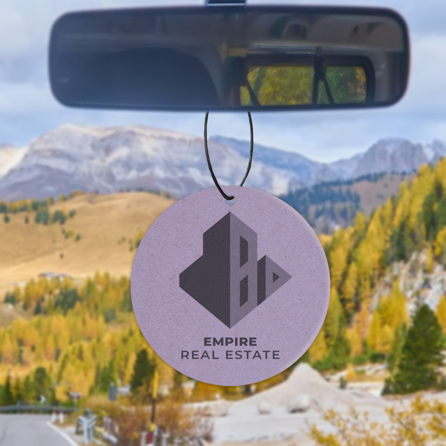 Eco Kraft Paper Air Freshener - Imprint Now - NZ