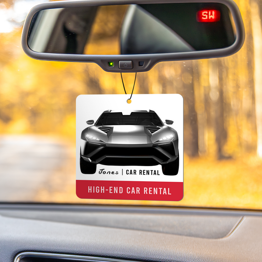 Customised Car Air Freshener - Imprint Now - NZ