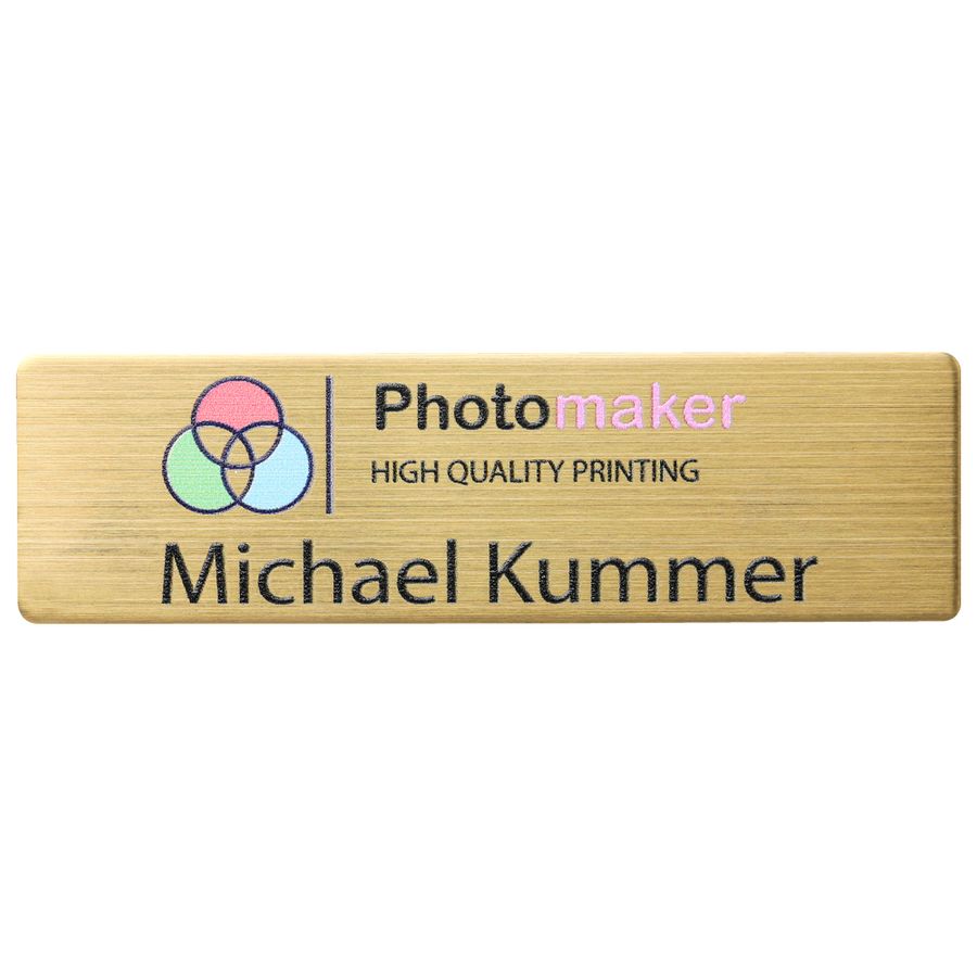 UV Printed Name Badges - Imprint Now - NZ