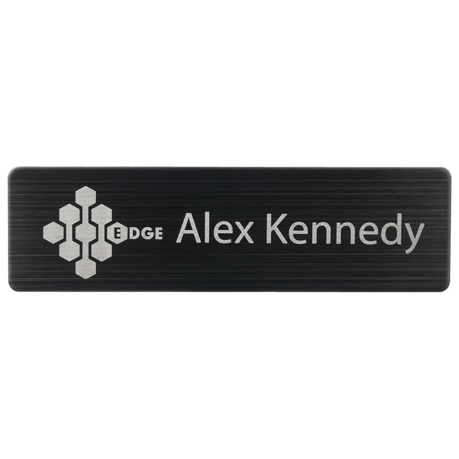Engraved Metal Name Badges - Imprint Now - NZ