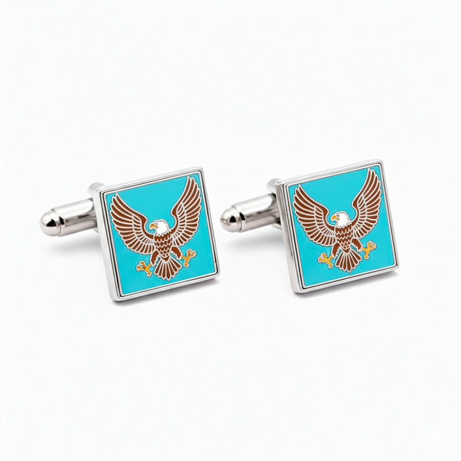 Hard Enamel Cufflinks - Imprint Now - NZ