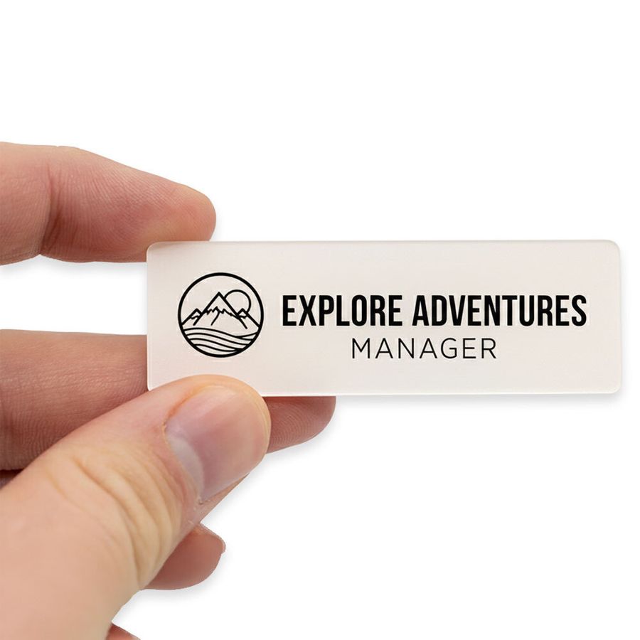 Acrylic Name Badges - Imprint Now - NZ