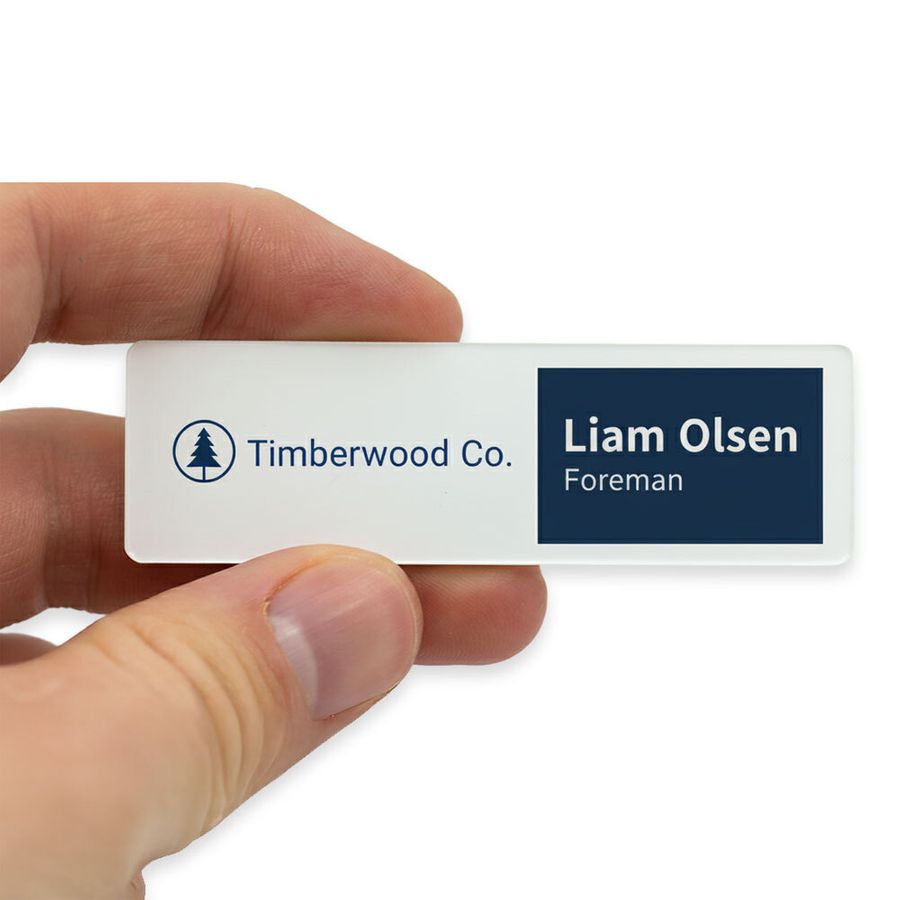 Acrylic Name Badges - Imprint Now - NZ