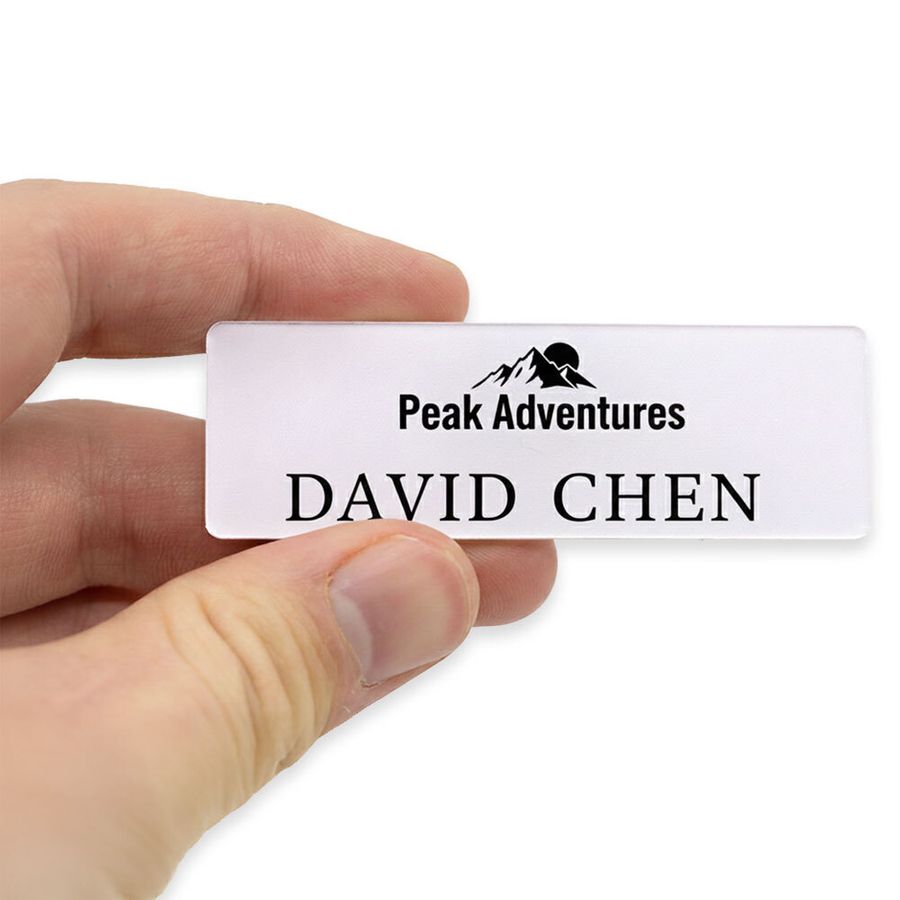 Acrylic Name Badges - Imprint Now - NZ