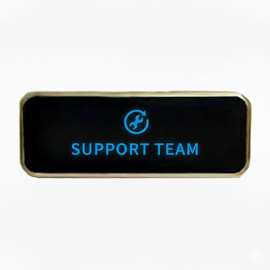 LED Name Badges - Imprint Now - NZ