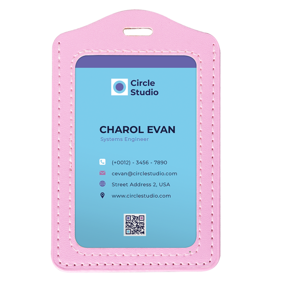 Custom PU Badge Holders - Imprint Now - NZ