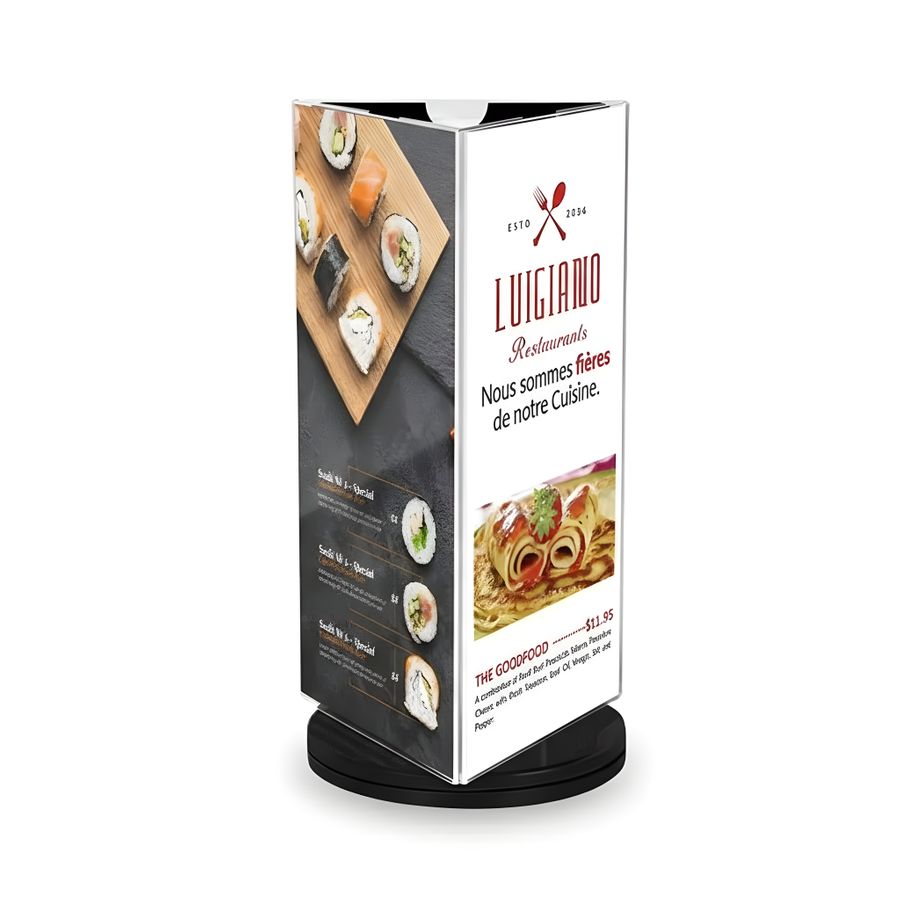 Rotating Menus - Imprint Now - NZ