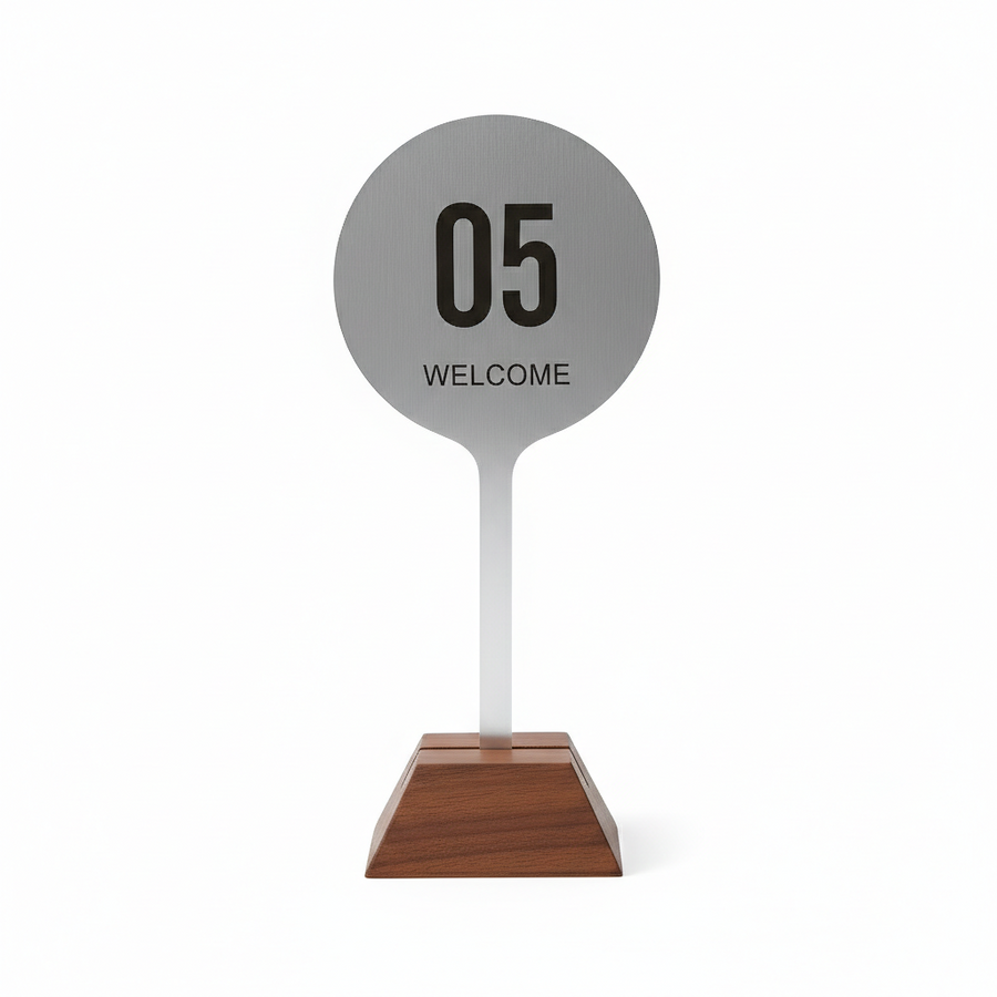 Stainless Steel Table Numbers - Imprint Now - NZ