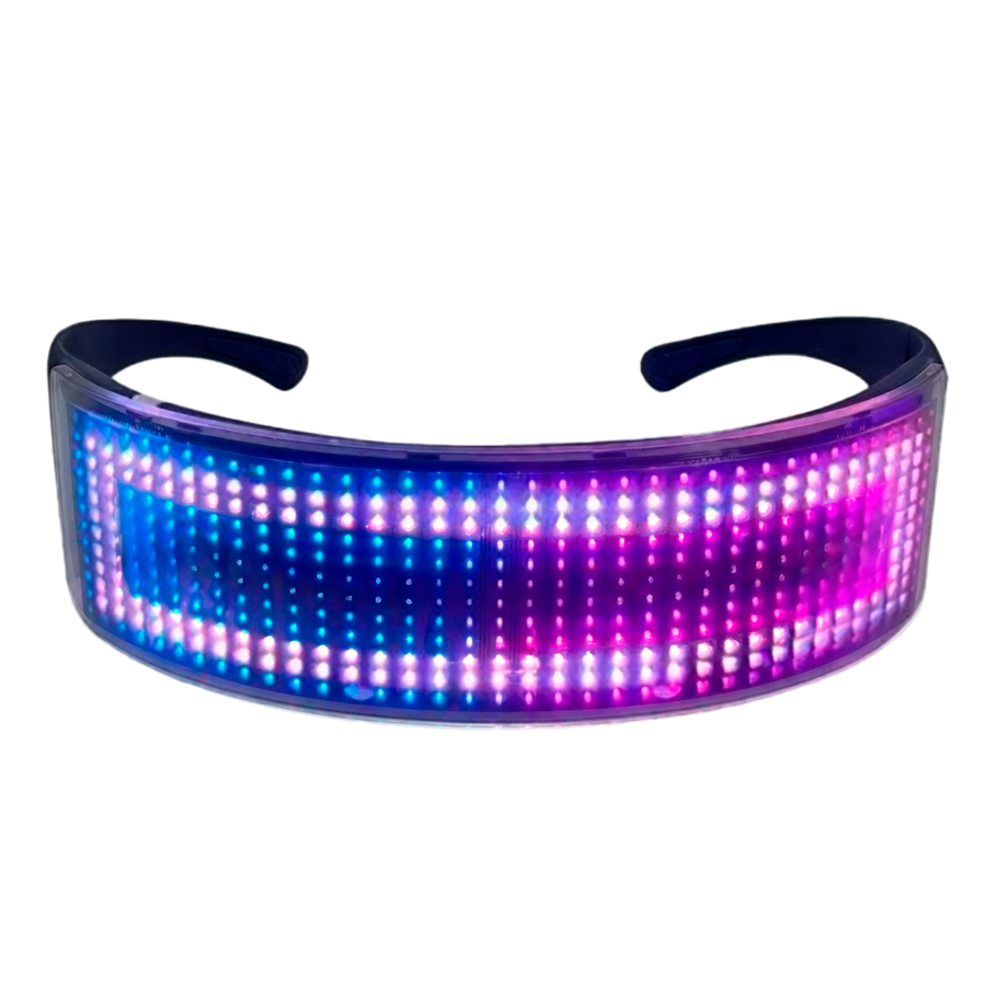 LED Light Up Glasses with Bluetooth - Imprint Now - NZ