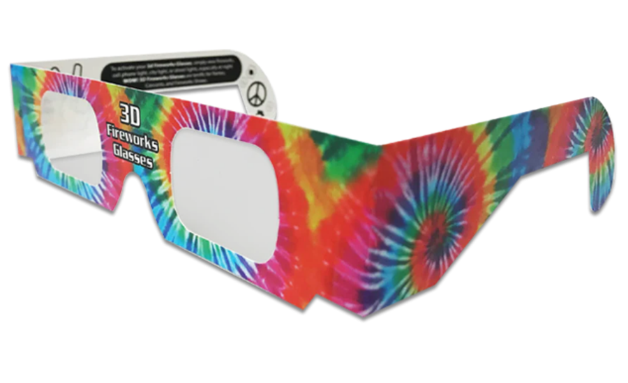 Paper 3D Fireworks Glasses - Imprint Now - NZ