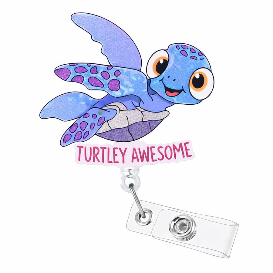 Custom Shape Acrylic Badge Reel - Imprint Now - NZ