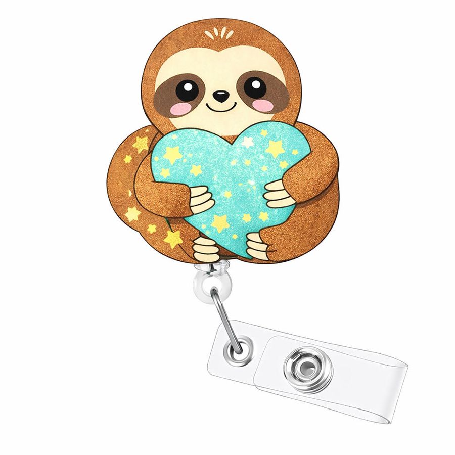 Custom Shape Acrylic Badge Reel - Imprint Now - NZ