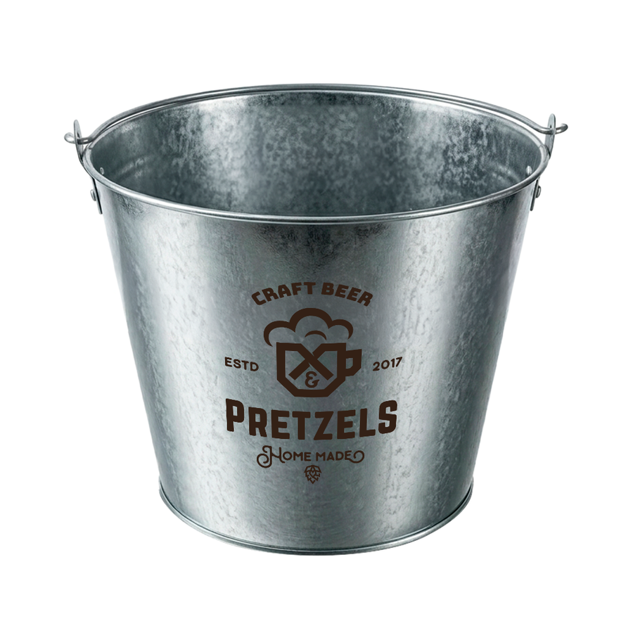 Tinplate Beer Buckets & Opener Combo - Imprint Now - NZ