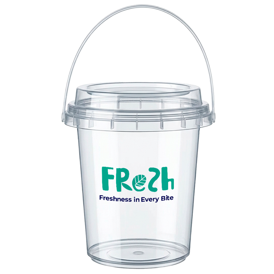 Premium Transparent Drink Buckets - Imprint Now - NZ