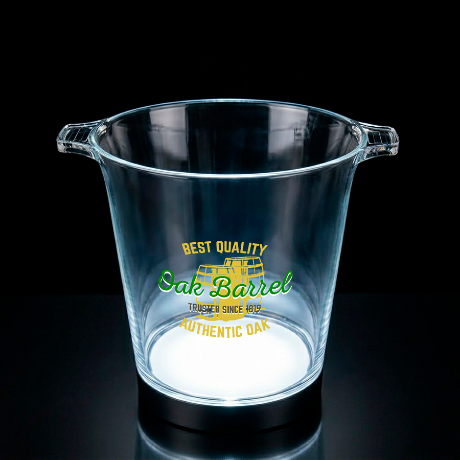 Multi-Colour Light-Up Drink Buckets - Imprint Now - NZ