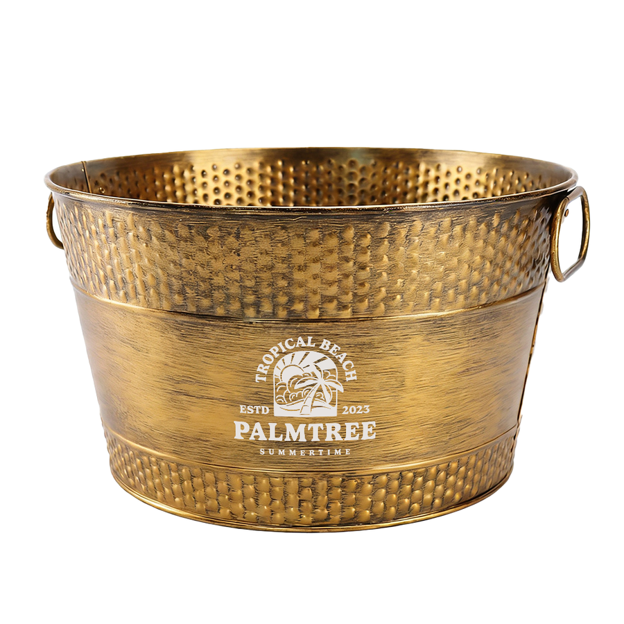 Galvanized Beverage & Ice Buckets - Imprint Now - NZ