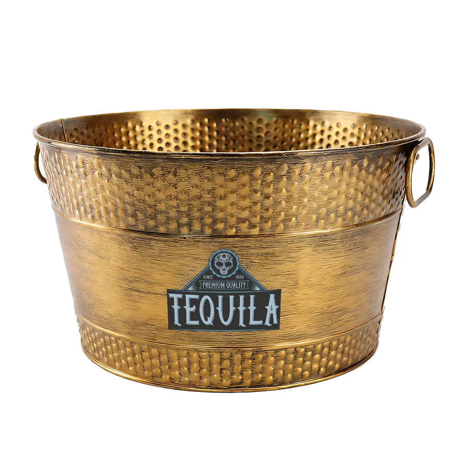 Galvanized Beverage & Ice Buckets - Imprint Now - NZ