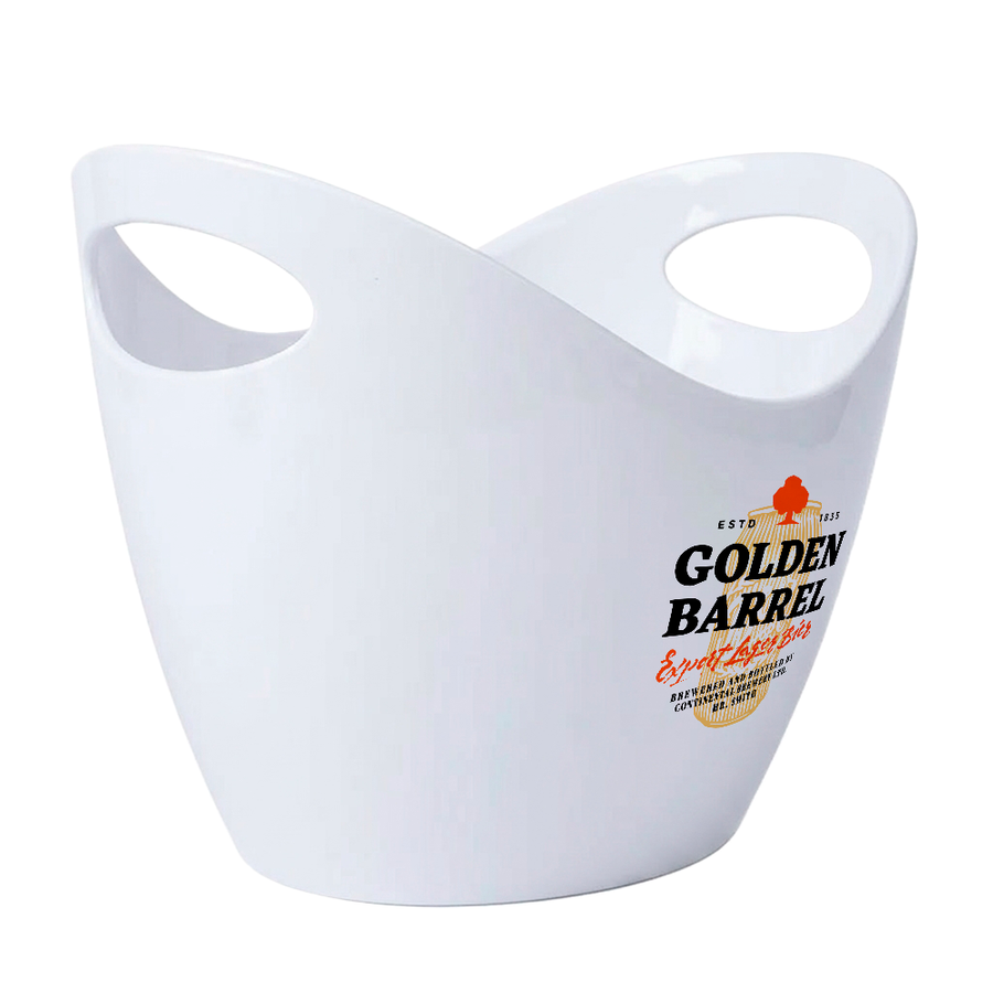 Curved Dual-Handle Drink Buckets - Imprint Now - NZ