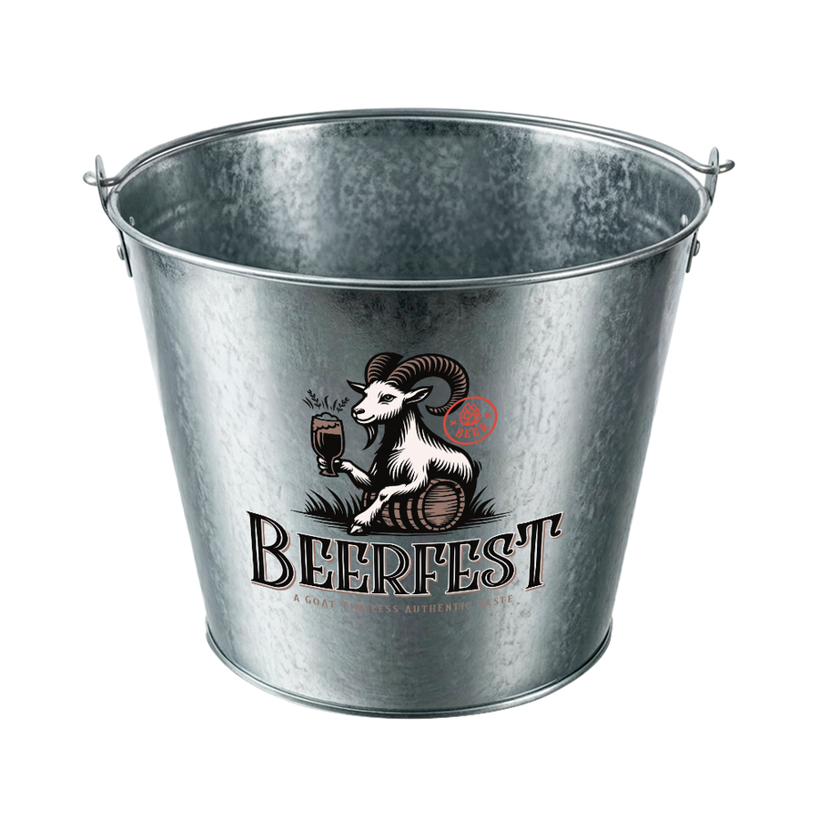 Tinplate Beer Buckets & Opener Combo - Imprint Now - NZ