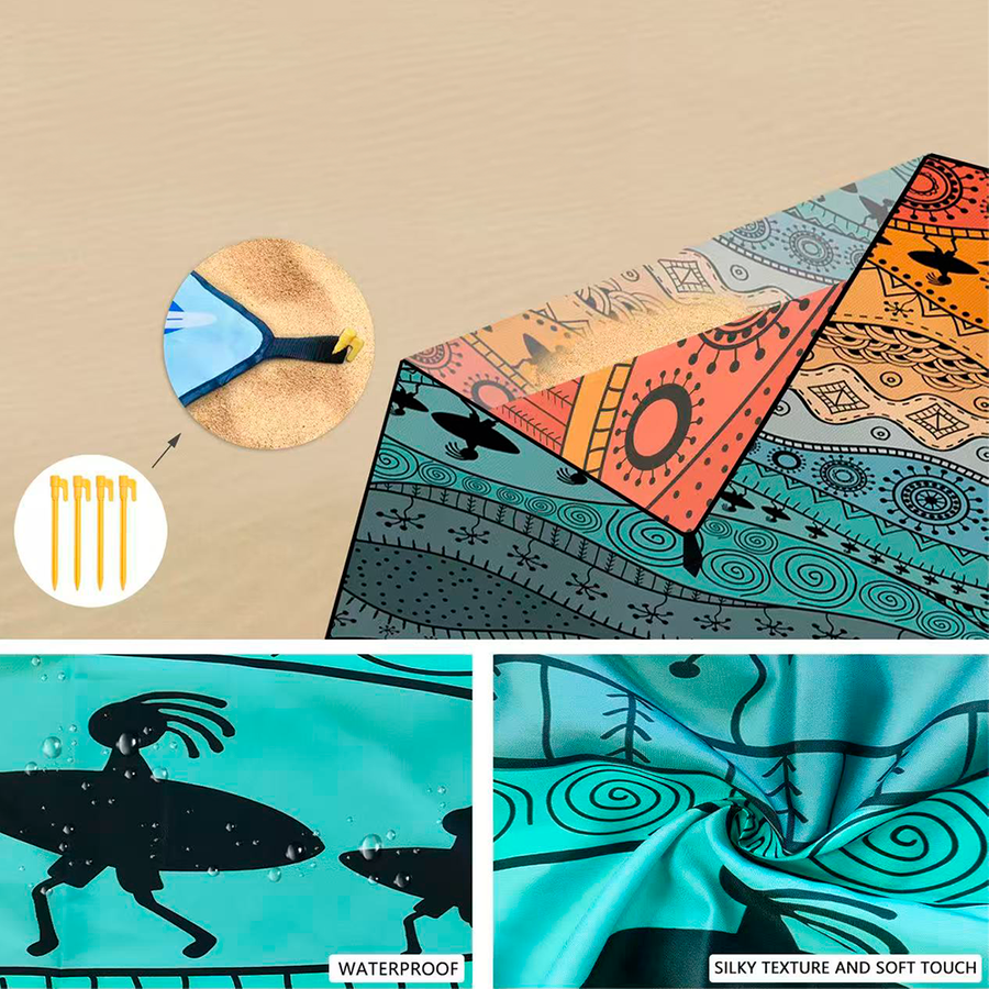 Windproof Beach Mats - Imprint Now - NZ