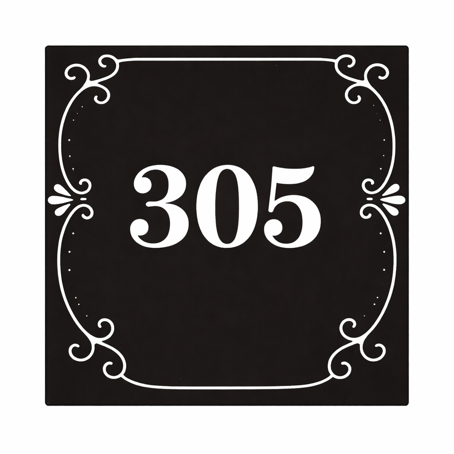 Bespoke Door Number Plates - Imprint Now - NZ