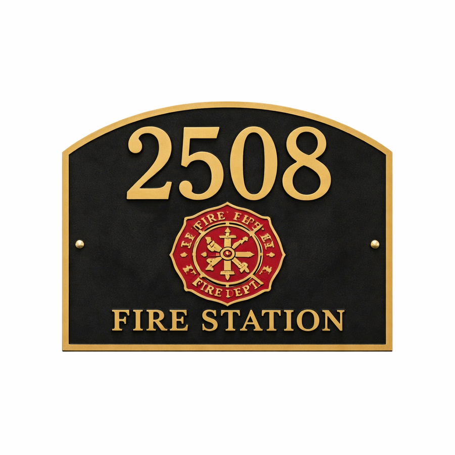 Cast Metal House Signs - Imprint Now - NZ