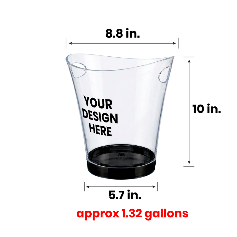 Classic Light-Up Drink Buckets - Imprint Now - NZ