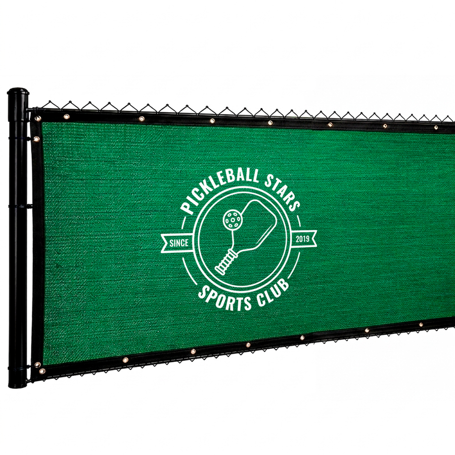 Custom 98% Blockage Fence Screen - Imprint Now - NZ
