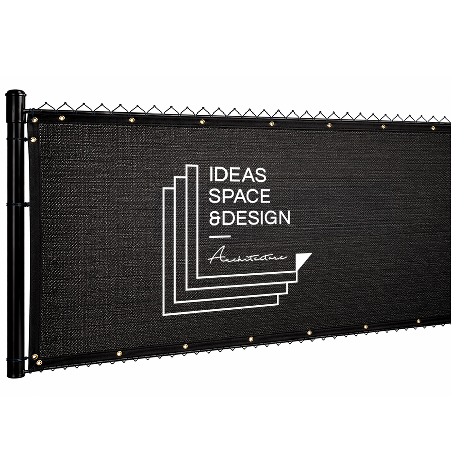 Custom 98% Blockage Fence Screen - Imprint Now - NZ
