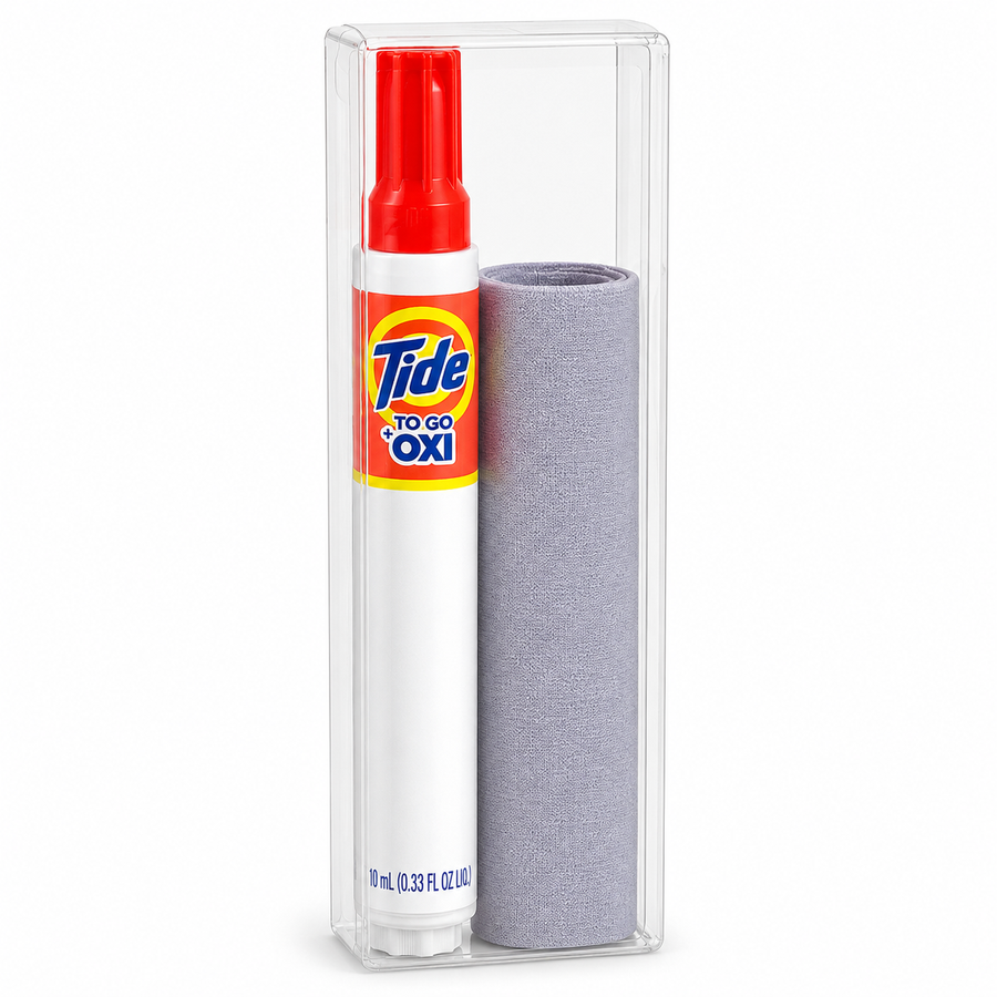 Tide® to Go + Oxi Stain Remover Travel Kit with Premium Microfibre Cloths - Imprint Now - NZ