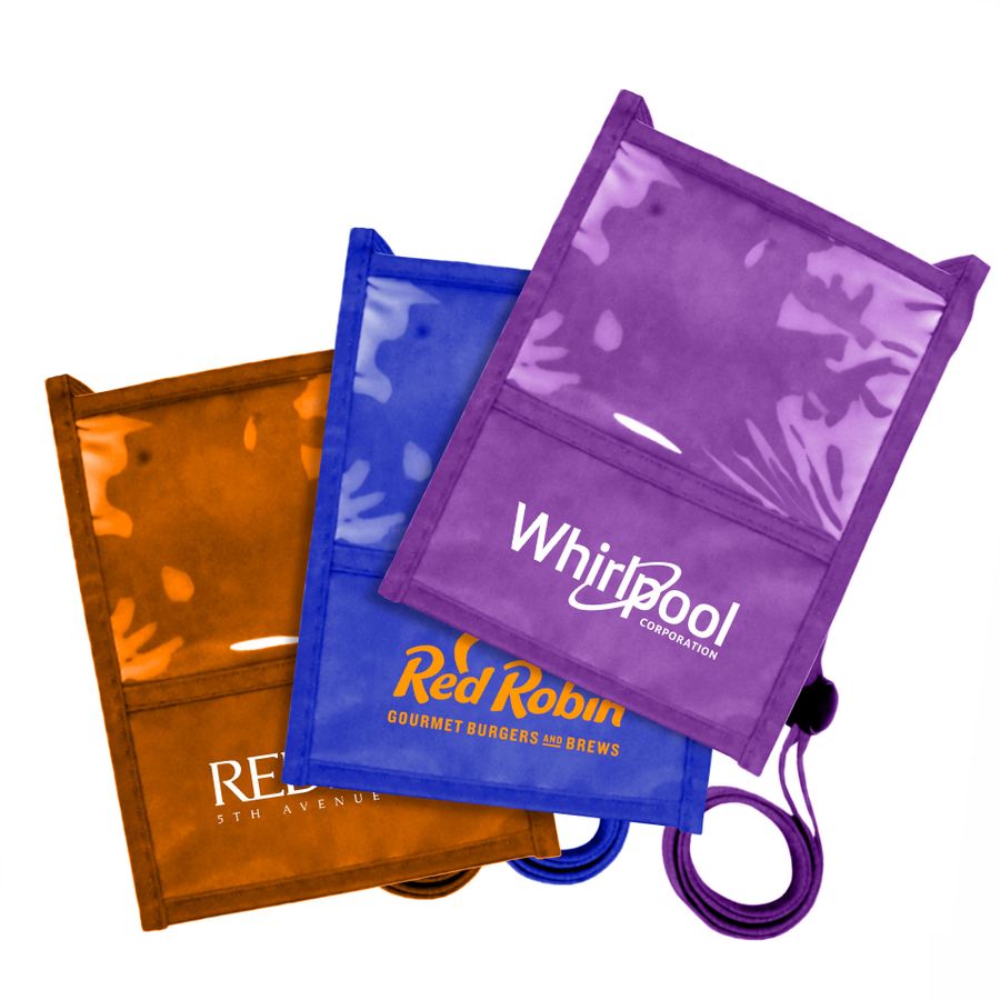 Pen Loop Neck Wallets - Imprint Now - NZ