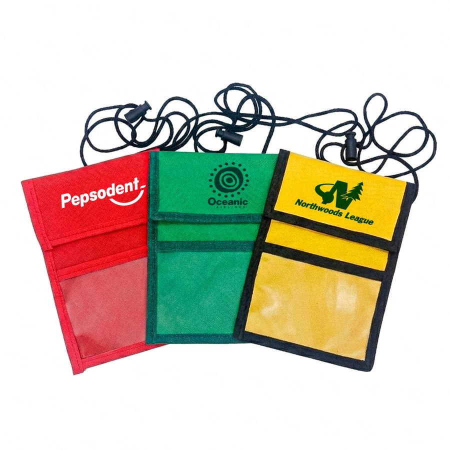 Foldover Neck Wallets - Imprint Now - NZ