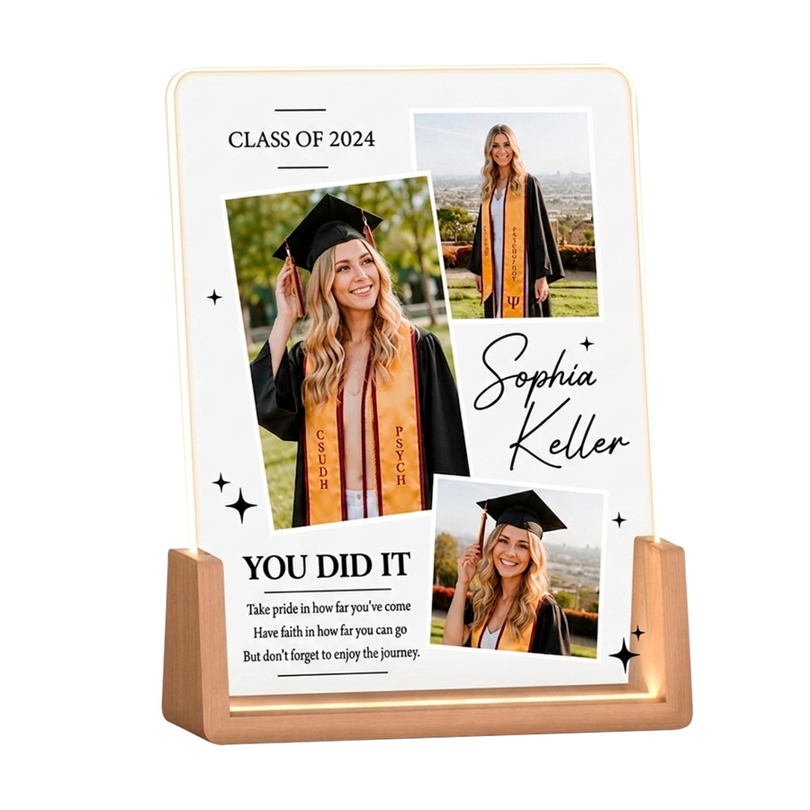 Acrylic Night Light Photo Frames - Imprint Now - NZ