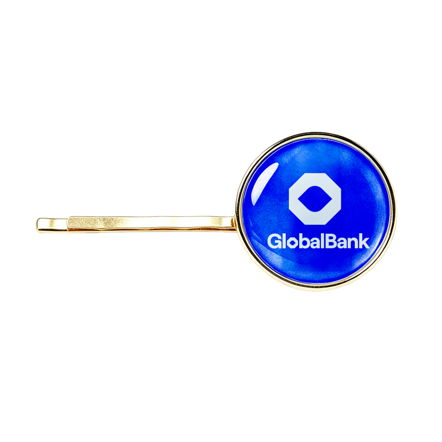 Epoxy Dome Metal Hair Clips - Imprint Now - NZ