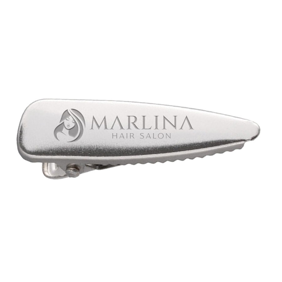 Laser Cut Metal Hair Clips - Imprint Now - NZ