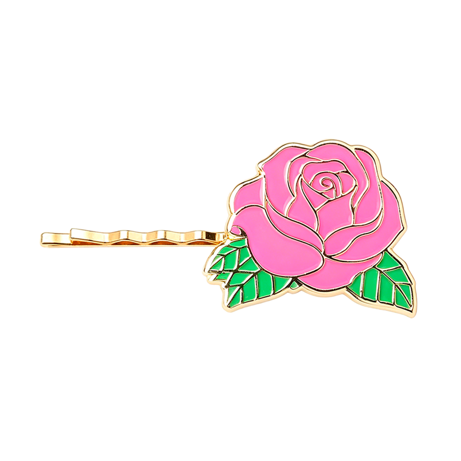 Soft Enamel Metal Hair Clips - Imprint Now - NZ