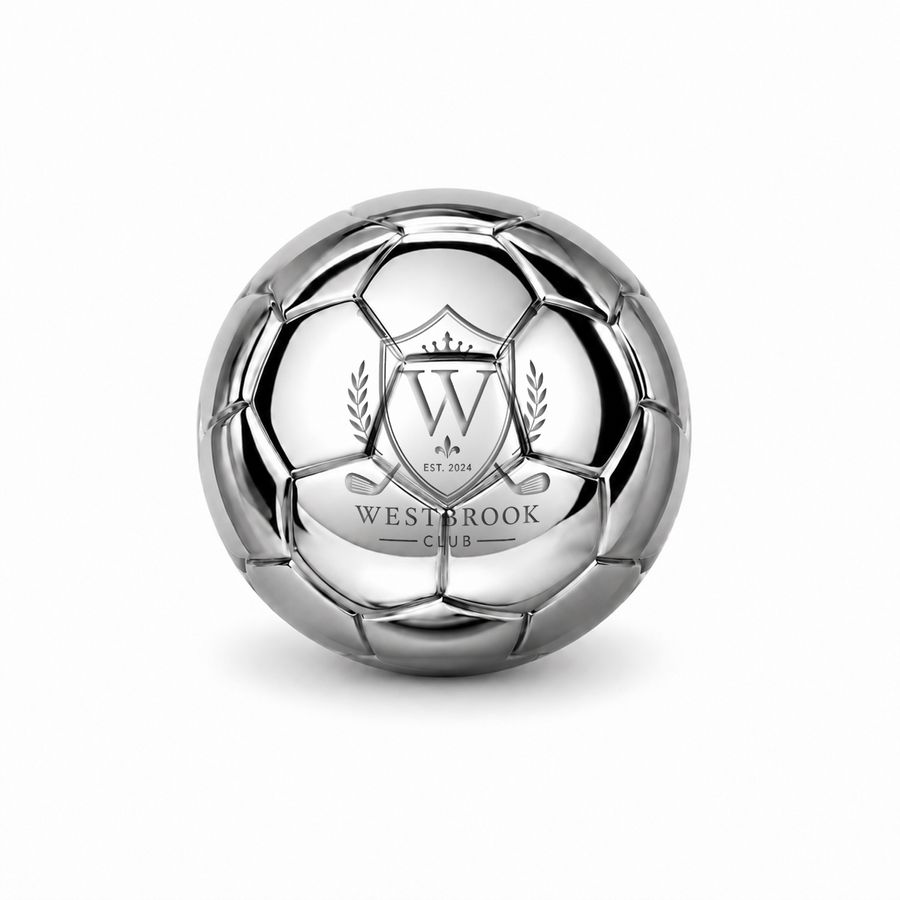 Soccer Ball Stainless Steel Ice Cubes - Imprint Now - NZ