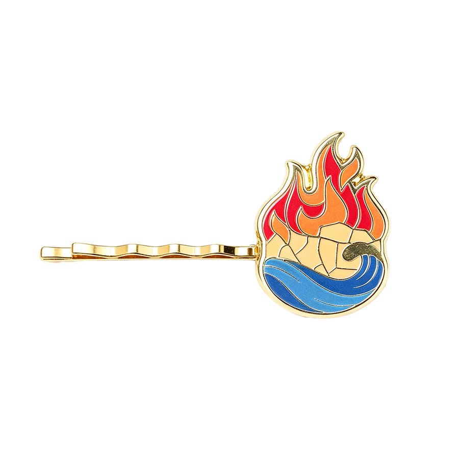 Hard Enamel Metal Hair Clips - Imprint Now - NZ