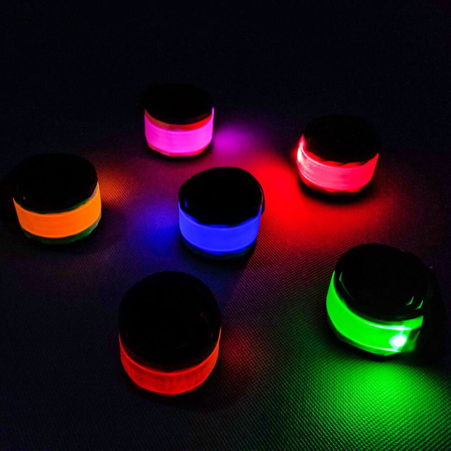 Light Up Slap Wristbands - Imprint Now - NZ
